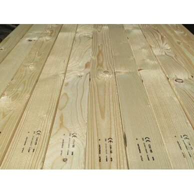 Konstruktyvinė graduota eglės mediena 45x145x6000, C24 3