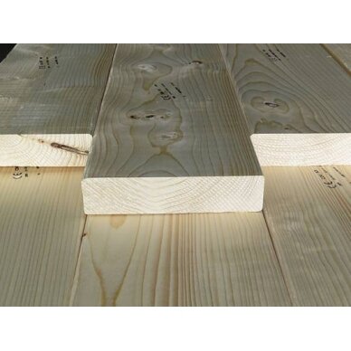 Konstruktyvinė graduota eglės mediena 45x145x6000, C24 6