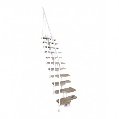 Moduliniai laiptai ATRIUM Mini (alksnis; H-300cm) 3
