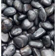 Poliruoti akmenukai 20-40 mm, 15 kg (juodi)