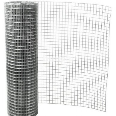 Tvoros tinklas, virintas, 1000 mm., [250x125 mm], d-1.4 mm., 10 m., ZN
